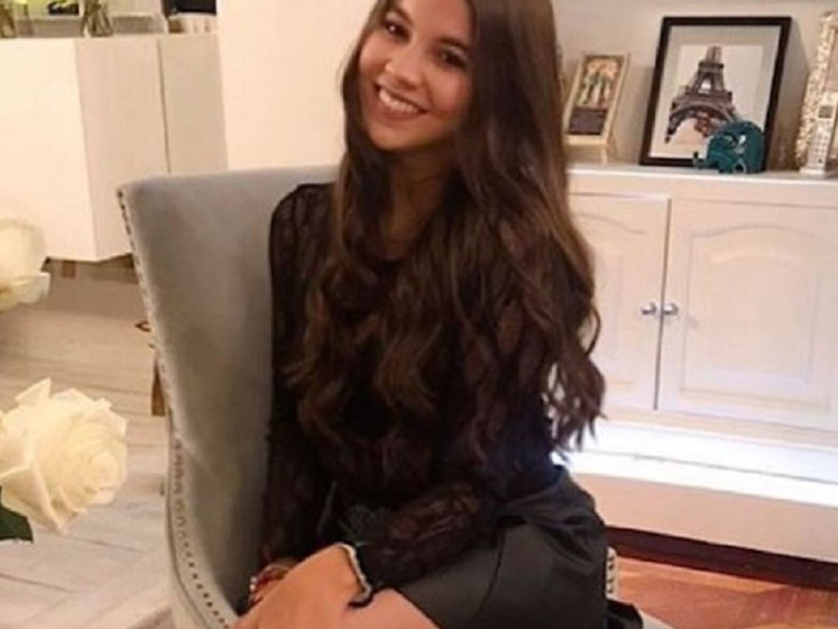 Así de hermosa está Sofía Calero, la hija del presentador Carlos Calero