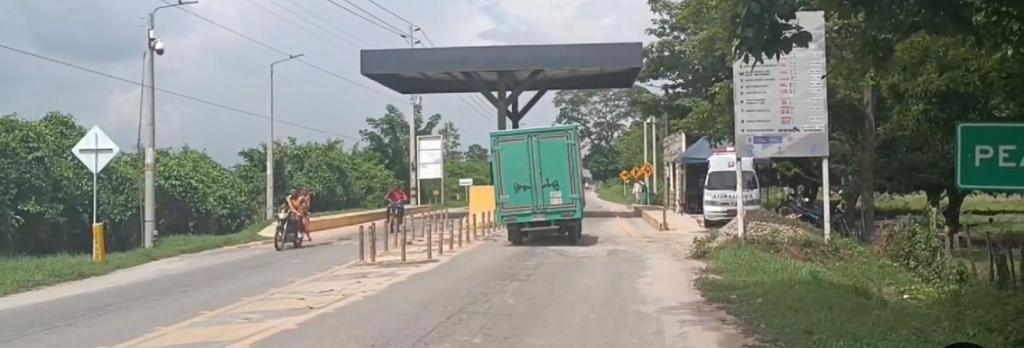 Peaje en El Retén, Magdalena . Cortesía Prensa Estratégica