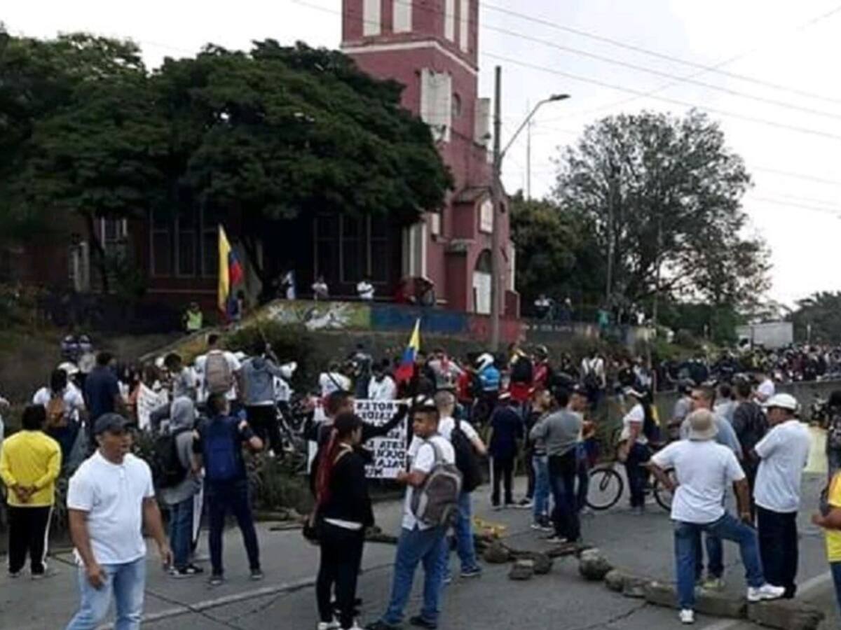 En fotos: Paro nacional en Cali