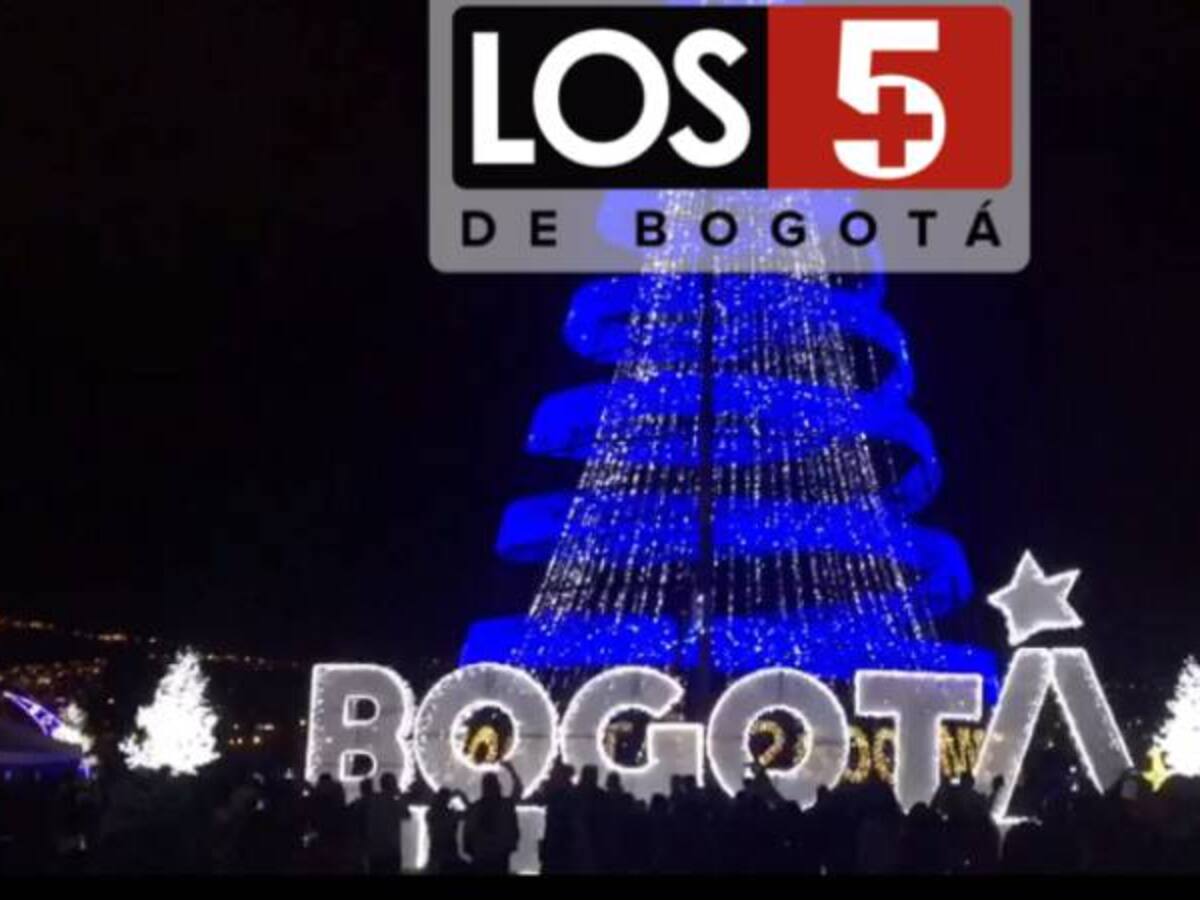 Los 5 alumbrados para esta Navidad en Bogotá