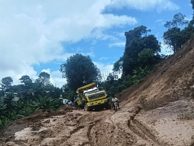Organismos de socorro atienden emergencias por lluvias en municipios del centro y sur del departamento.