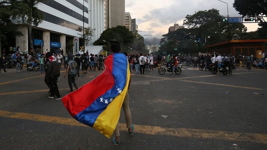 Protestas en Venezuela. Foto: Getty Images
