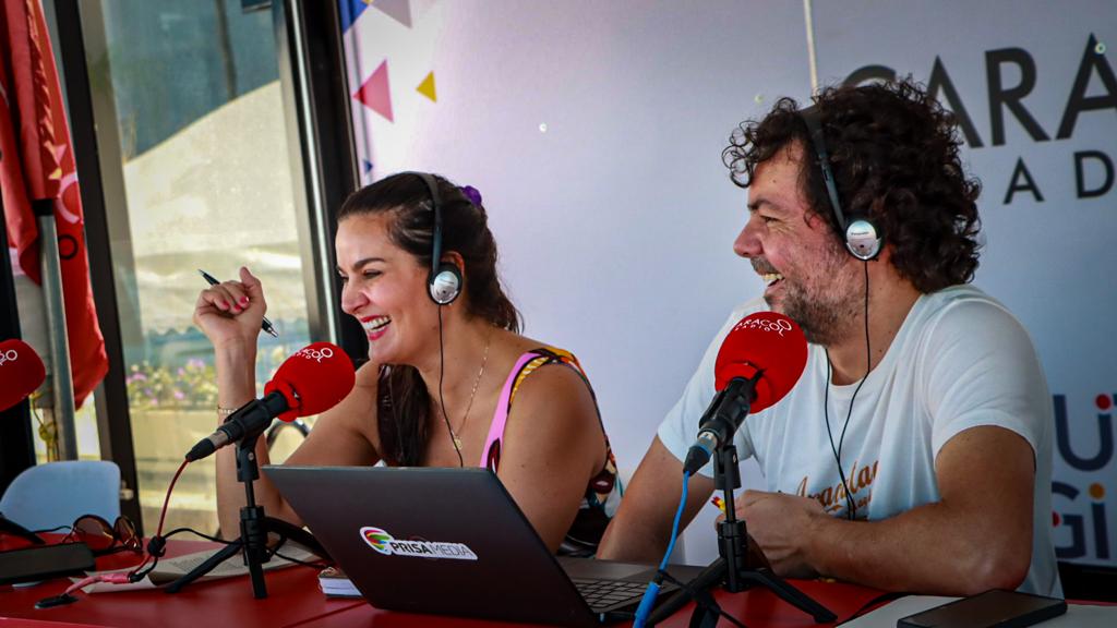 Vanessa De La Torre y Pascual Gaviria / Caracol Radio - Prisa Media