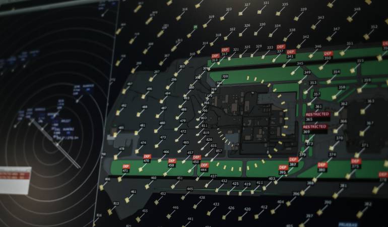 La falla provoco demoras de hasta dos horas en la salida y llegada de vuelos.