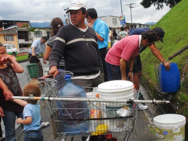 Desabastecimiento de agua en 32 municipios de Cundinamarca