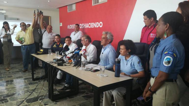 Reunión autoridades ambientales.