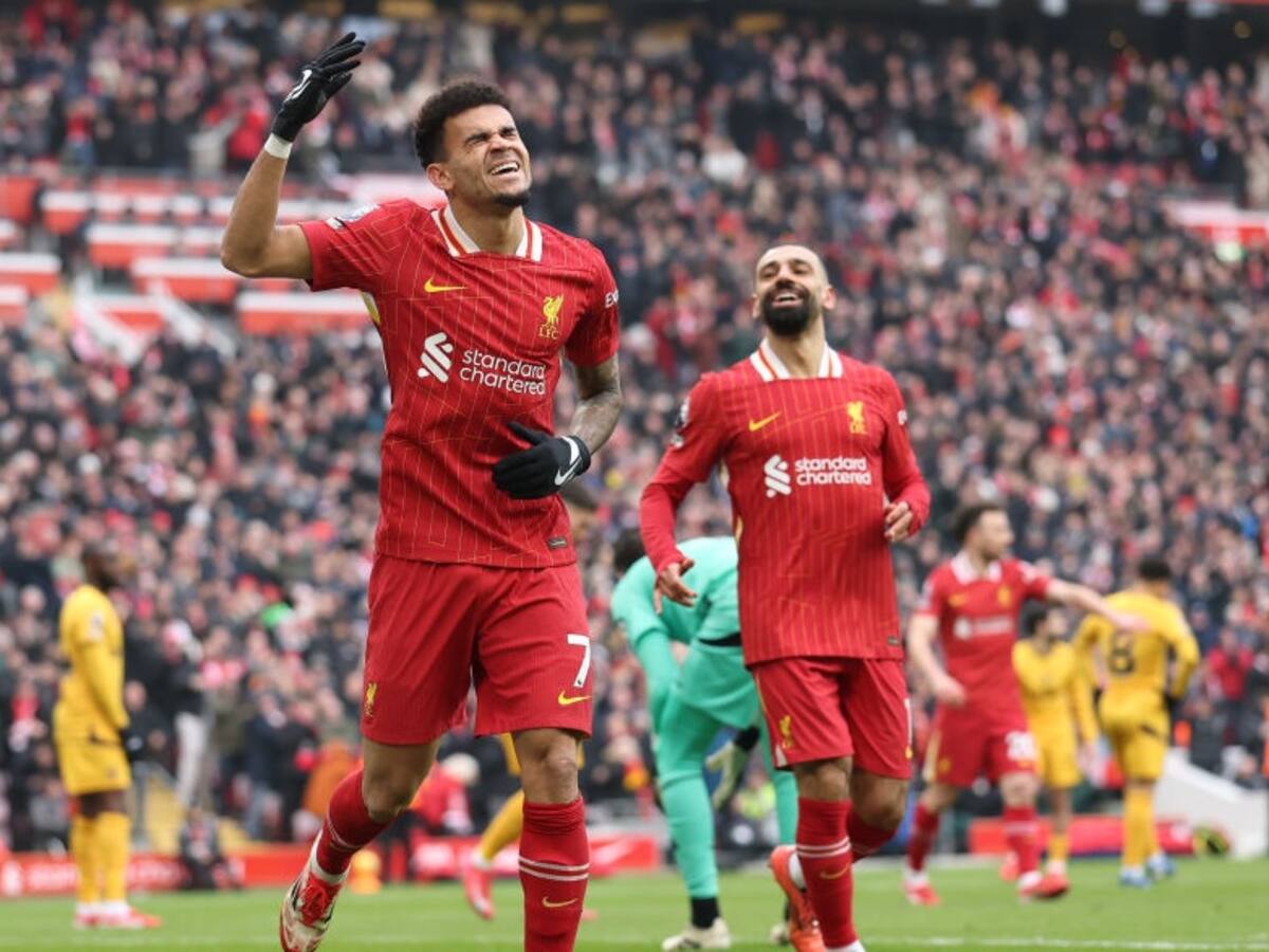 Video | Luis Díaz cortó la sequía y volvió a hacer gol con Liverpool