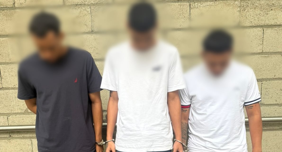 Capturados por el homicidio de un estudiante sanamdresanpo en Medellín- foto Policía