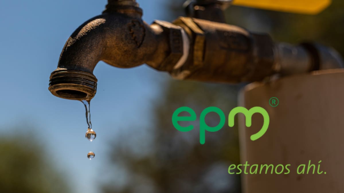 EPM inicia cortes de agua día por medio en cinco comunas de Medellín