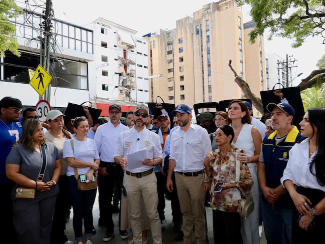 Visita del presidente de la República a Cuarto de Legua en Cali / Foto: Alcaldía de Cali