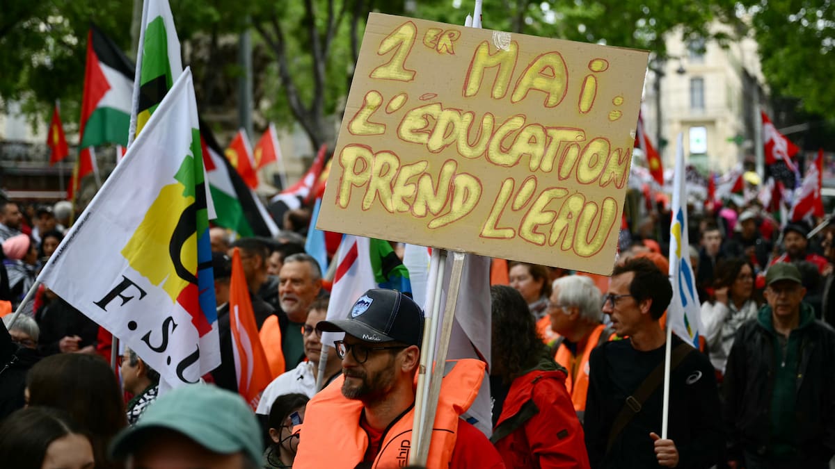 Francia: choques de la izquierda perjudican protestas sindicales del Día del Trabajo