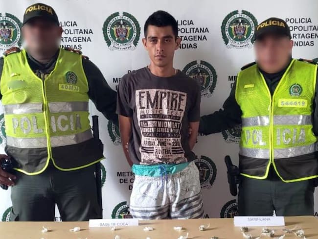 Nueve capturados por tráfico de estupefacientes en Cartagena y Turbaco