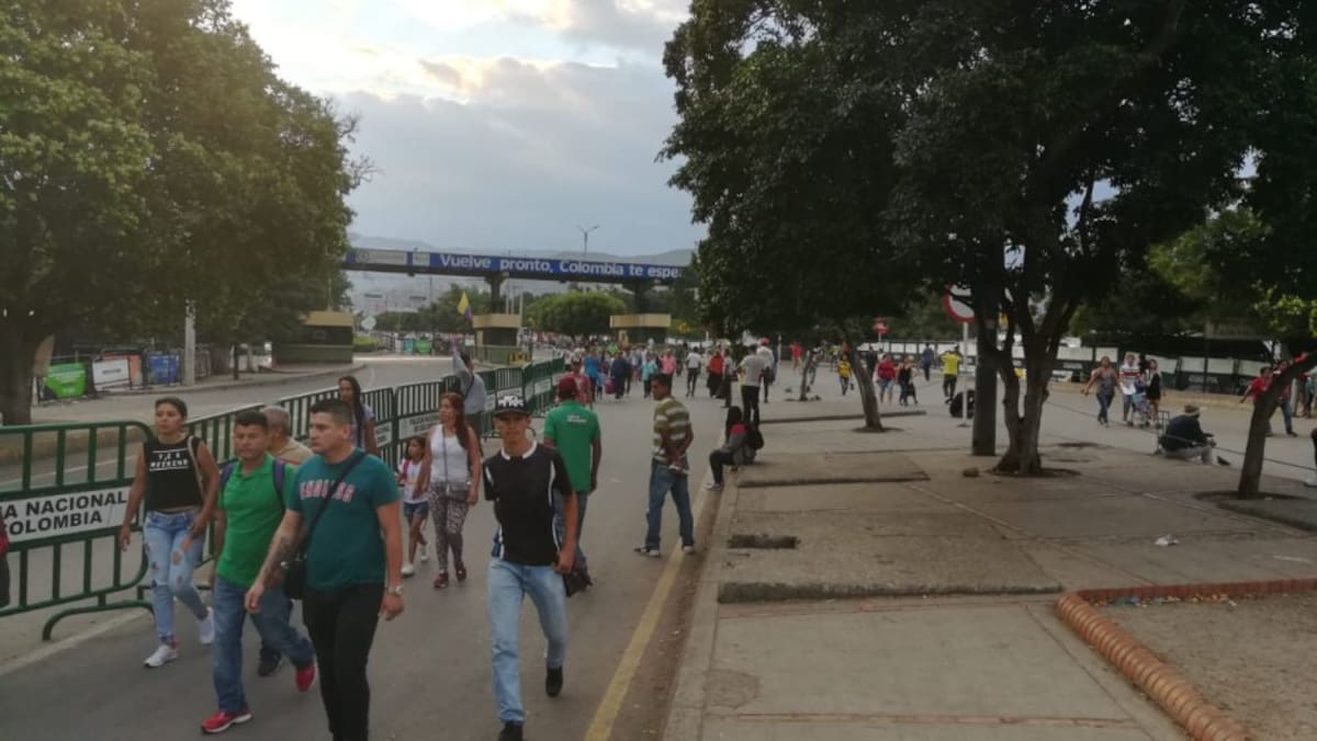 La jornada violenta en el Táchira redujo el ingreso de los extranjeros al país.