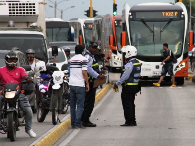 Ciclista arrollado por un bus de Transcaribe en Cartagena era venezolano