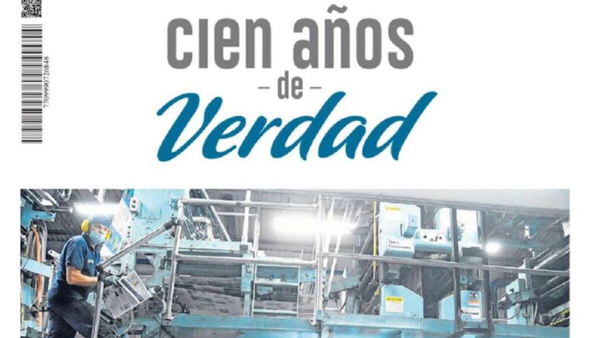 LA PATRIA conmemora un siglo de su fundación y de informar a los caldenses