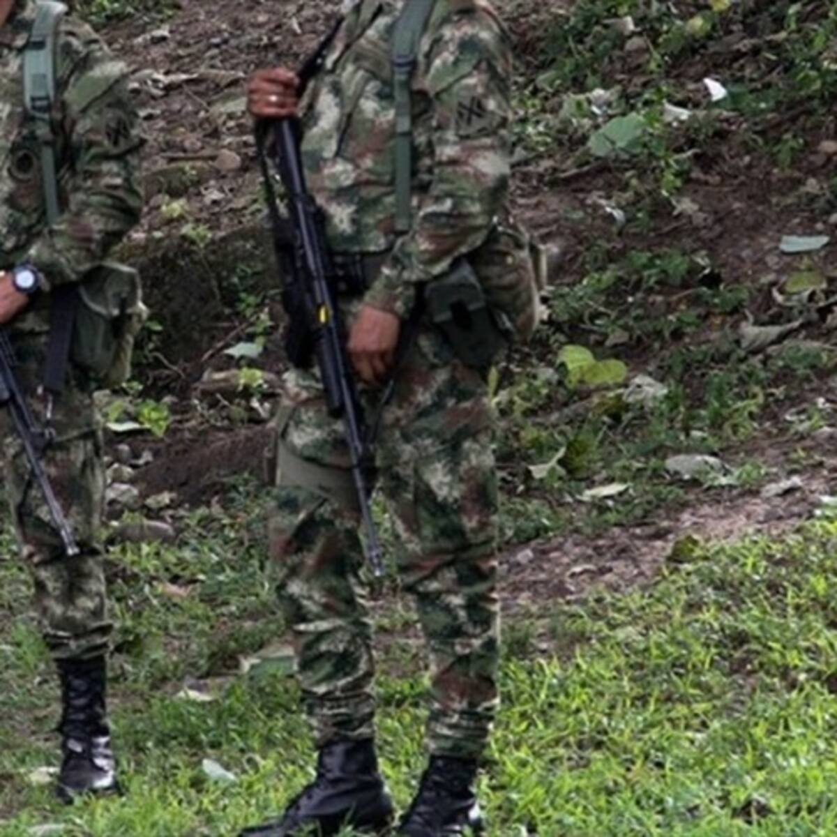 Valdivia: un campesino quedó en medio de los combates entre el Ejército y el ELN más de dos horas