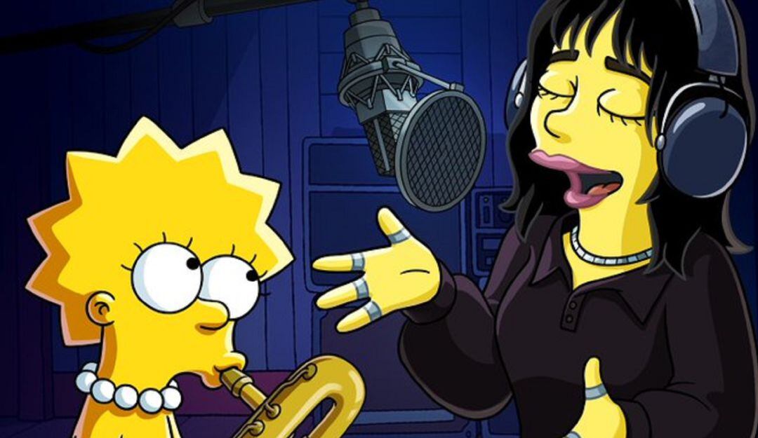 Billie Eilish estará en un capítulo de los Simpson