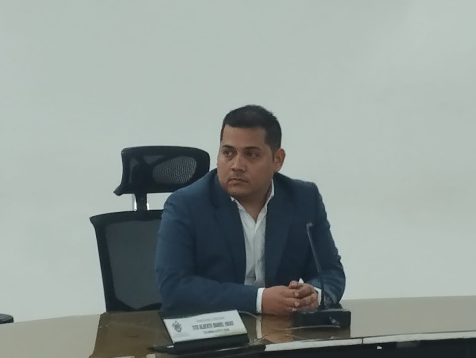 Jorge Flórez tomó posesión como concejal de Bucaramanga.