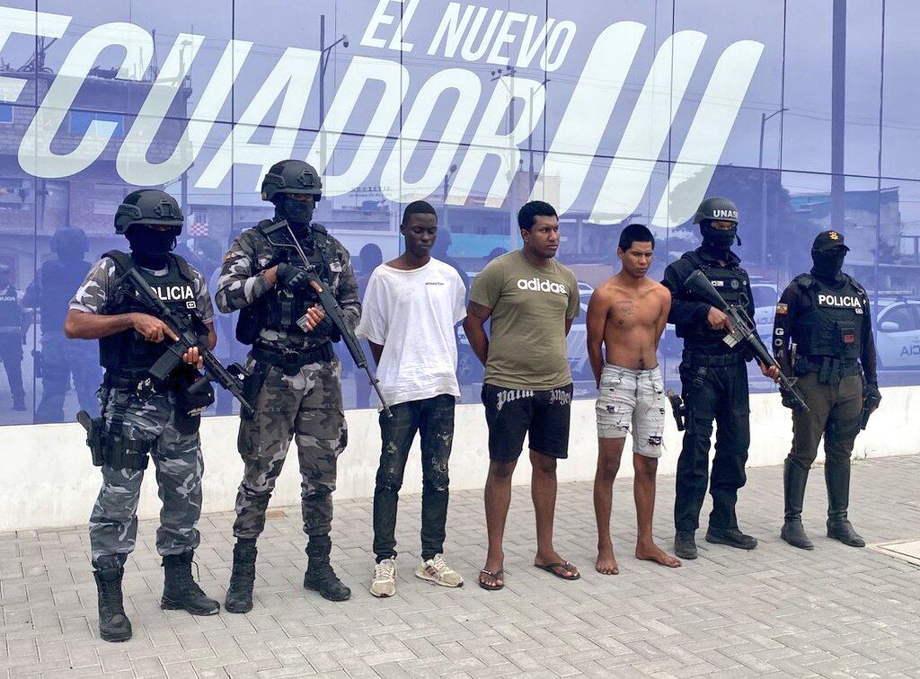 Los secuestradores exigían 60.000 dólares para liberar a Pedro Pablo Perlaza, quien fue rescatado por las autoridades.
(Foto: Cortesía Policía de Ecuador)