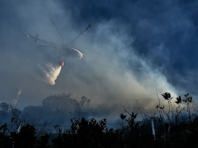 Colombia enfrenta fuertes incendios. Foto. Getty Images