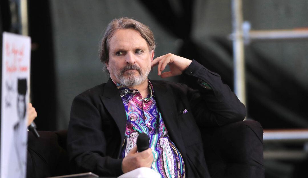 El cantante Miguel Bosé