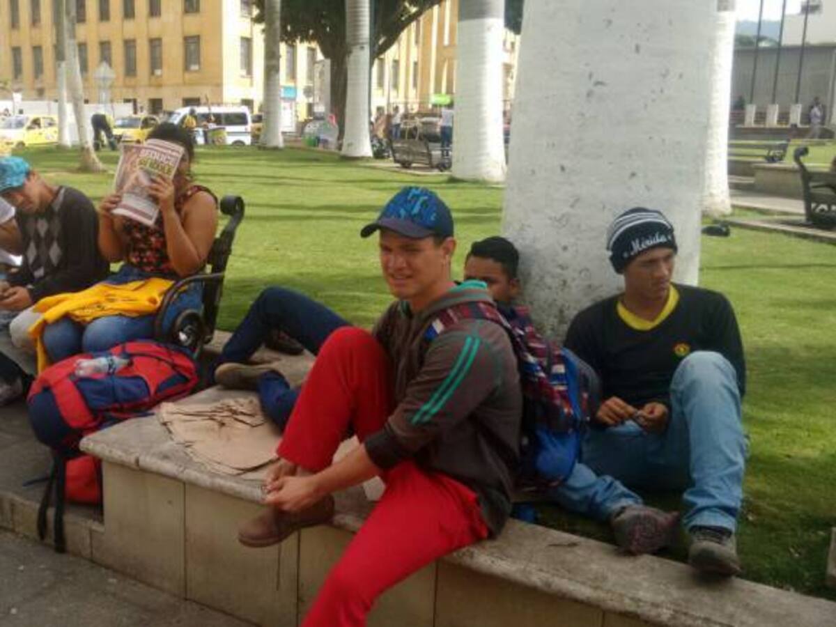 Venezolanos empezaron a ocupar parques