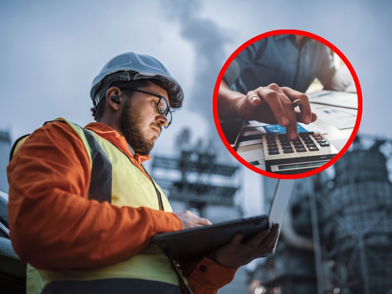 Ingeniería industrial, imagen de referencia realizada con fotos de Getty Images