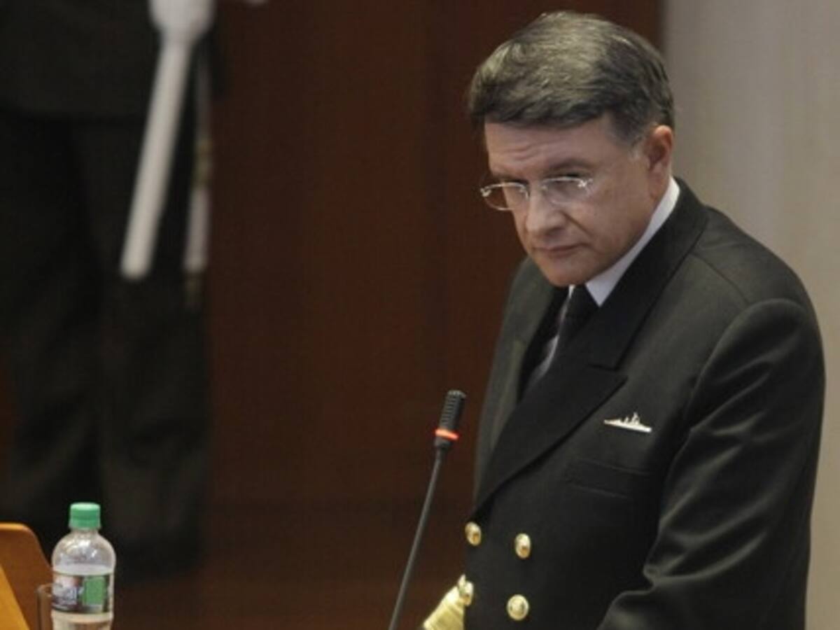 Fiscalía imputó al almirante (r) Guillermo Barrera por presunto montaje judicial