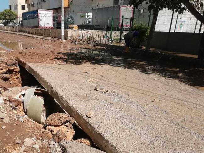 Estos son los barrios que están sin agua, tras daño de tubería en Cartagena