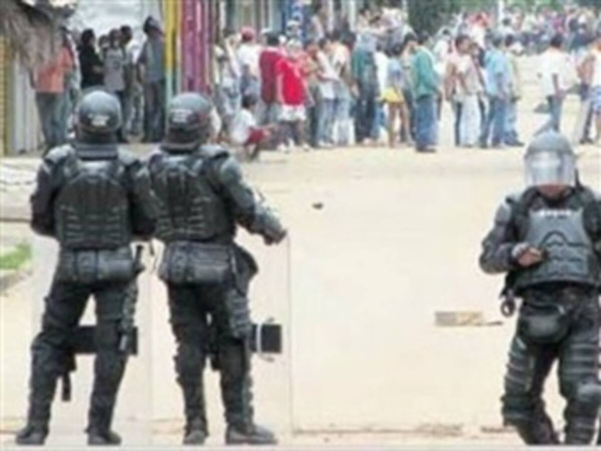 Continúan las protestas en Barranca de Upía, Meta