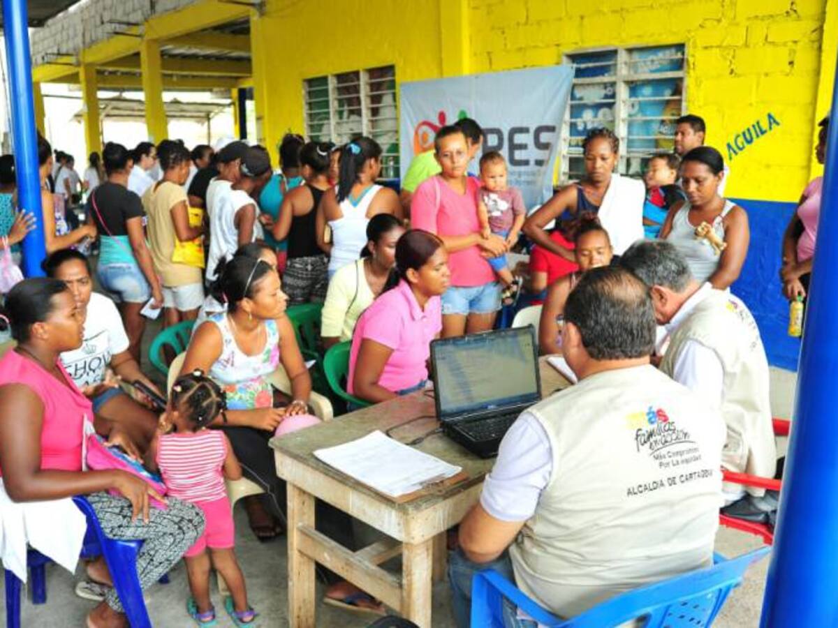 Oferta institucional de atención a la comunidad de Pontezuela en Cartagena