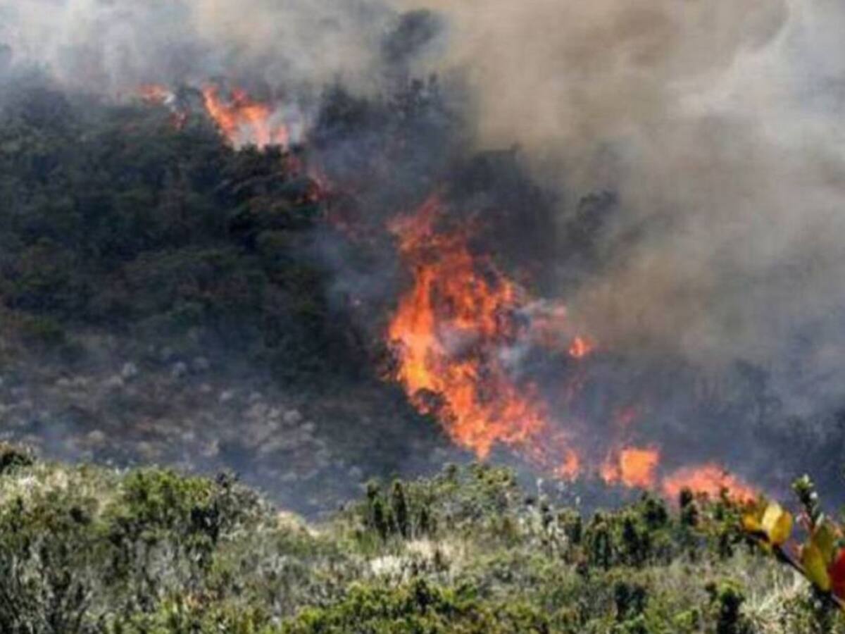 El Quindío está en alerta amarilla por incendios de cobertura vegetal