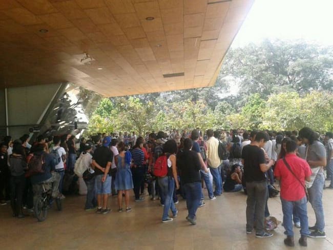 Asamblea de estudiantes de la Universidad de Antioquia