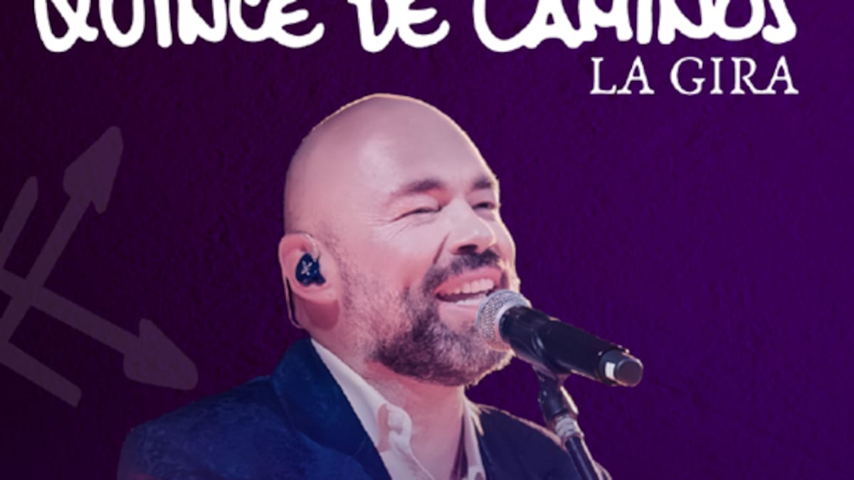 SANTIAGO CRUZ anuncia su concierto “Quince de Caminos”: ¿dónde será?