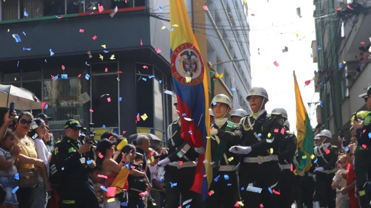 Así será el recorrido donde pasará el desfile del Día de Independencia en Manizales