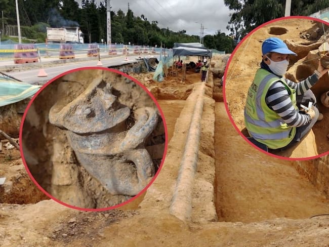 Fueron encontradas 100 mil piezas arqueológicas en obras de extensión de la avenida caracas.