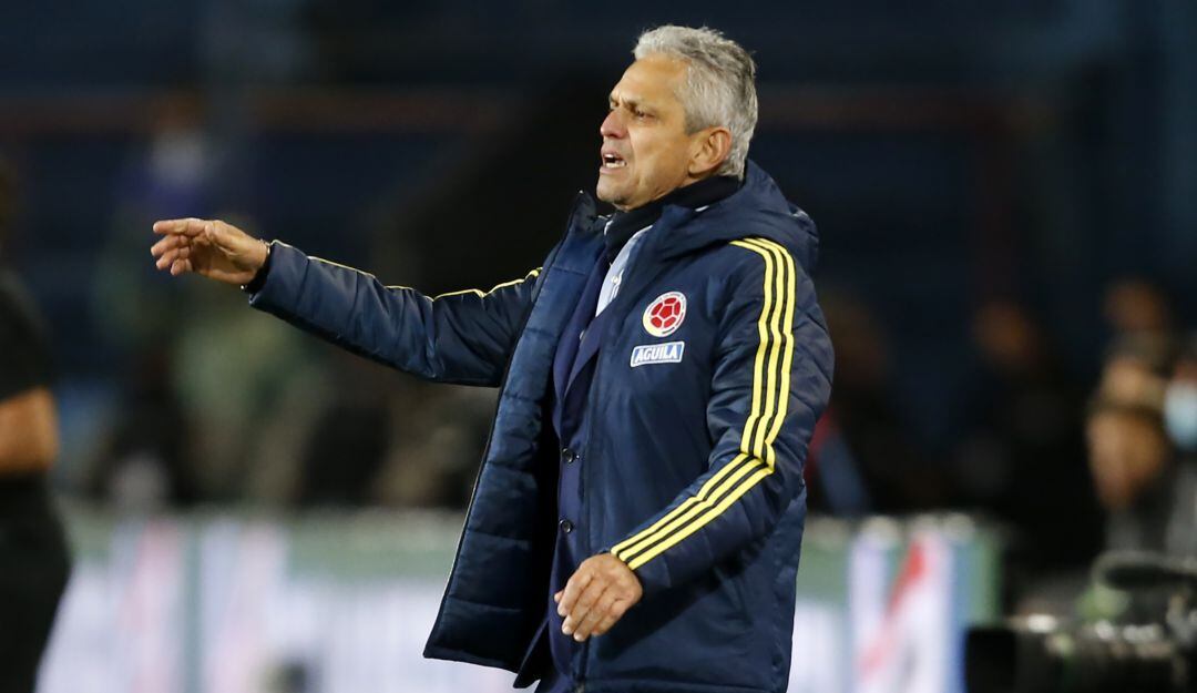 Reinaldo Rueda en Uruguay 0 - 0 Colombia en 2021