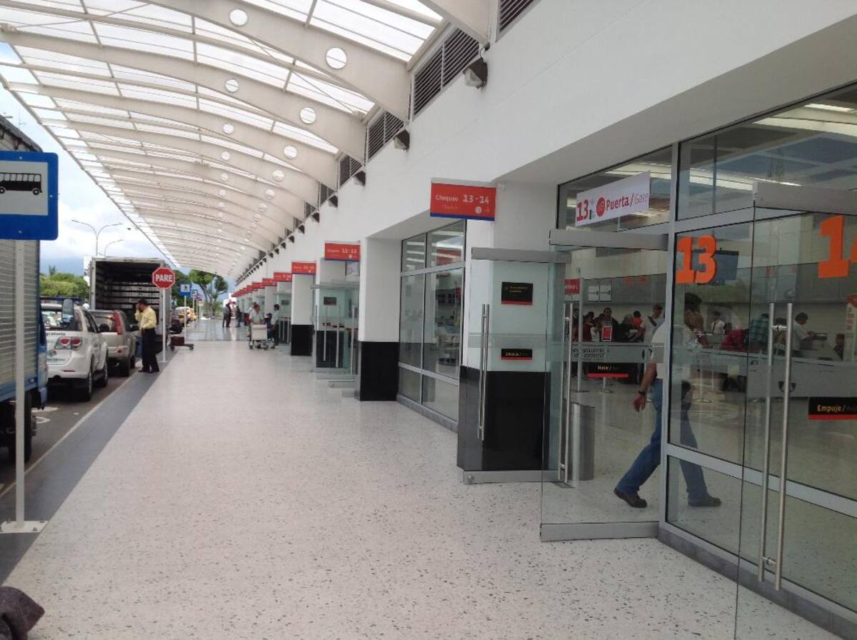 Fotografías que muestran la renovación de la terminal aérea santandereana.