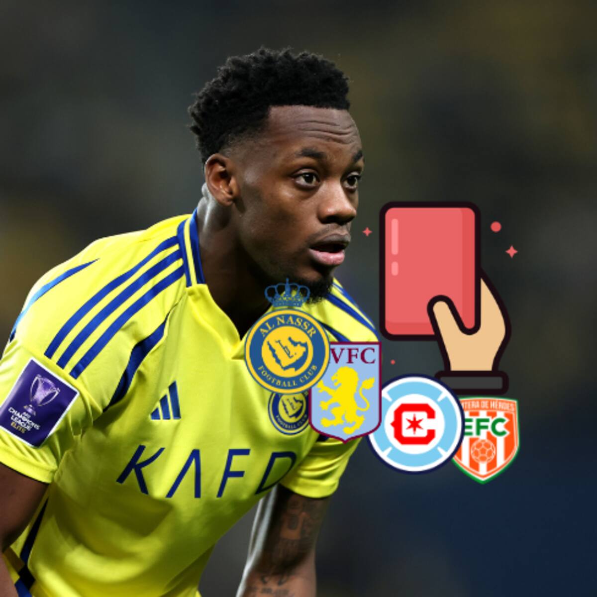Jhon Durán fue expulsado en Al Nassr - Al Ettifaq: ¿Cuántas rojas suma en su carrera?