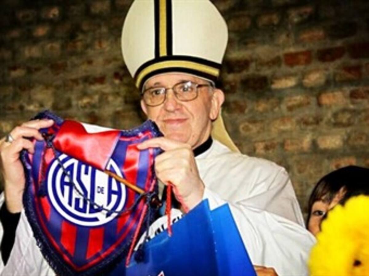 El papa Francisco es aficionado al fútbol y seguidor de San Lorenzo