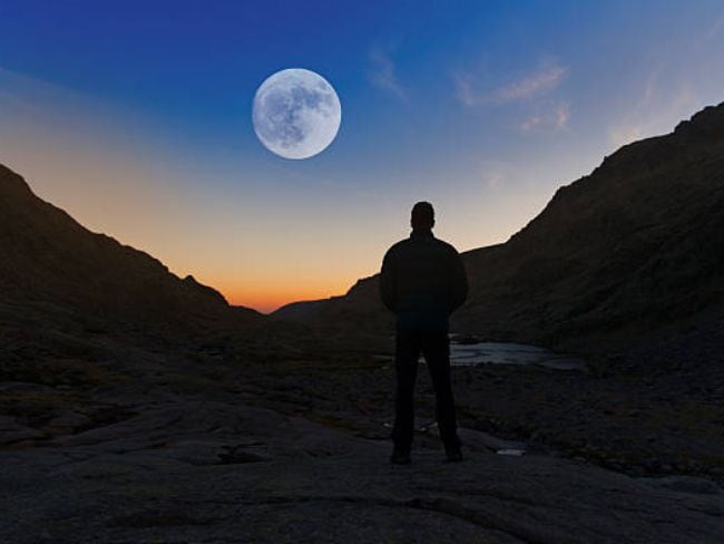 Esta será la primera Luna llena del año 2026 Foto: Getty Images