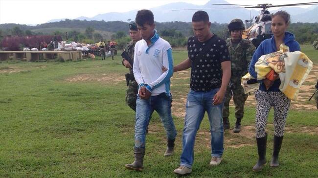 Capturan a padre que había secuestrado a su hijo. Foto: Cortesía/ Ejército Nacional