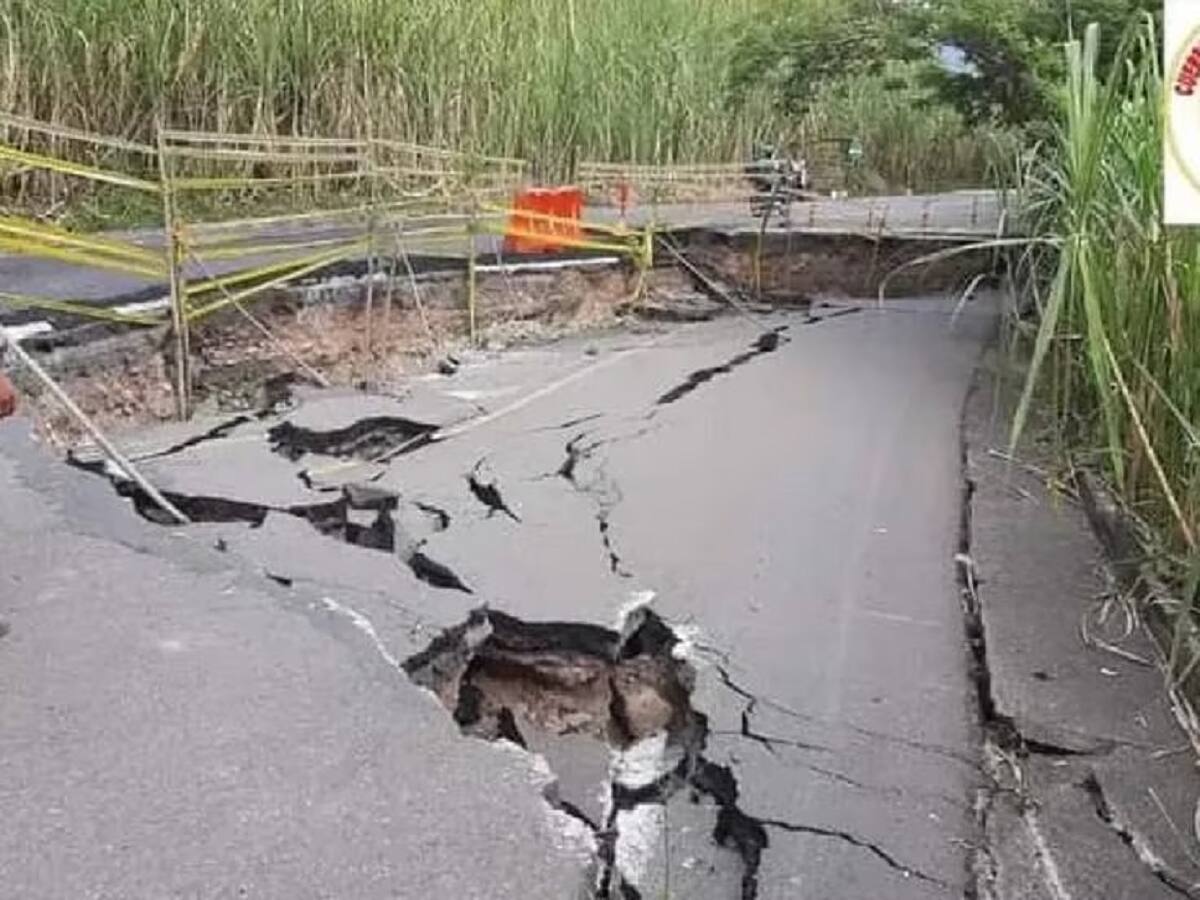 Invías inicia construcción de variante provisional en punto crítico en la vía Supía Caldas