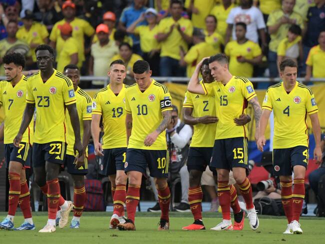 Selección Colombia | Foto: RAUL ARBOLEDA/AFP via Getty Images.
