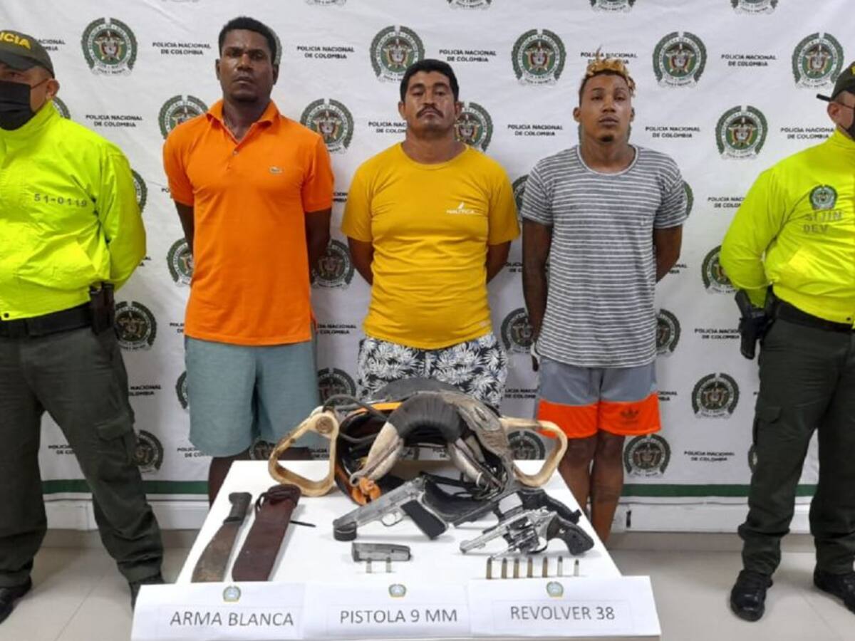Capturados presuntos cuatreros en el norte de Bolívar