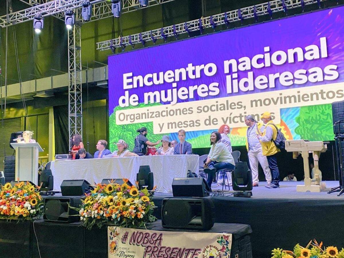 Encuentro Nacional de Mujeres Lideresas en Barranquilla: mil mujeres son reconocidas como víctimas