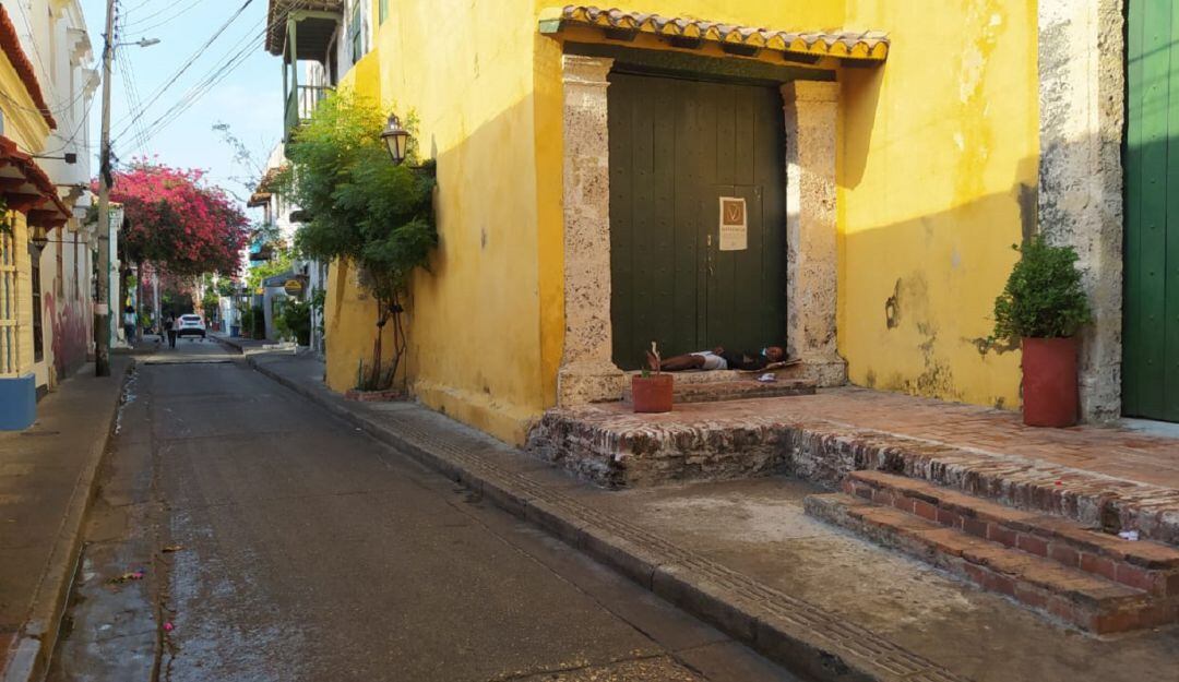 La comunidad manifestó que estas personas han realizado varios robos en el sector