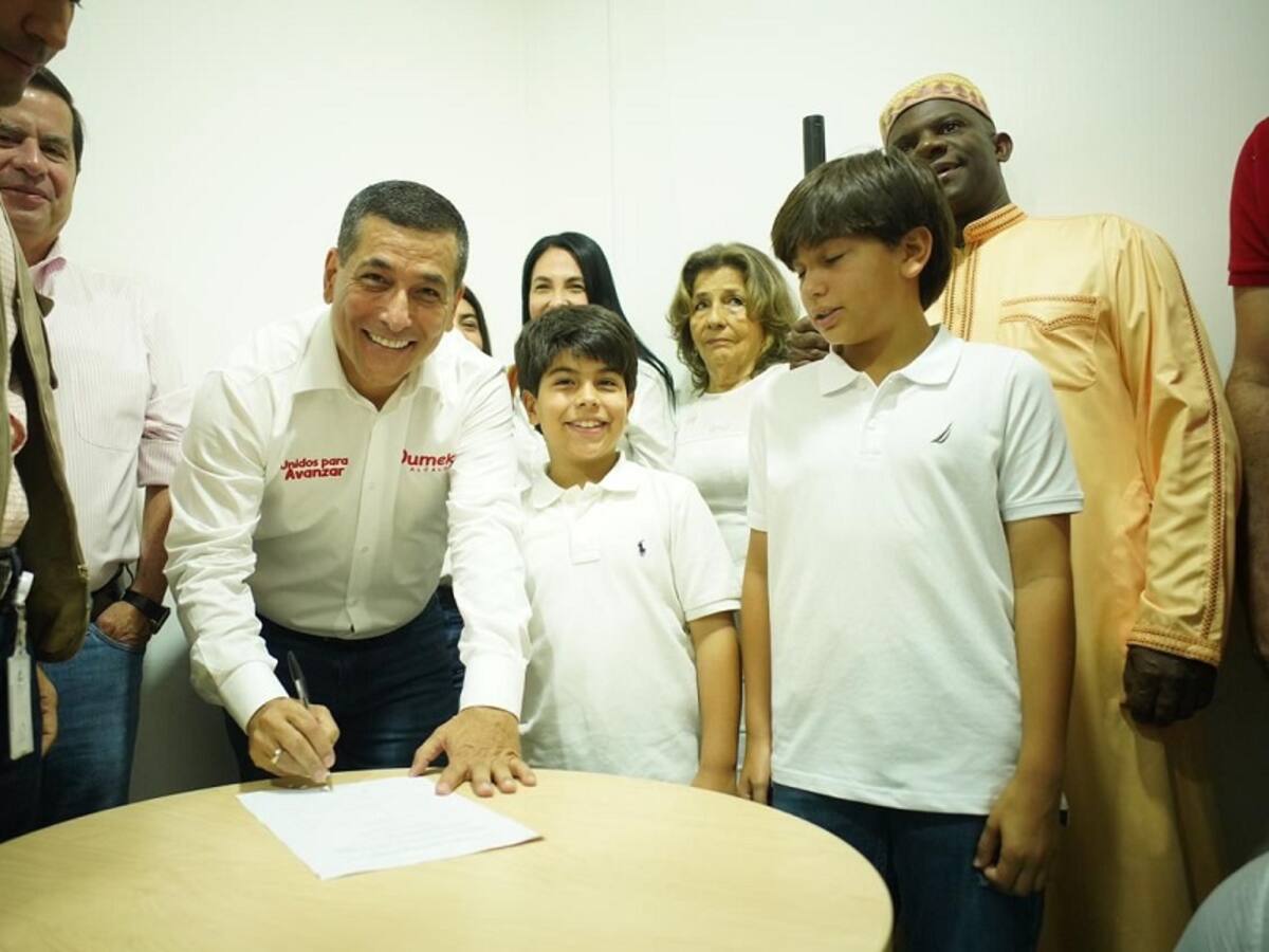 Dumek Turbay, primer candidato inscrito ante Registraduría para la Alcaldía de Cartagena