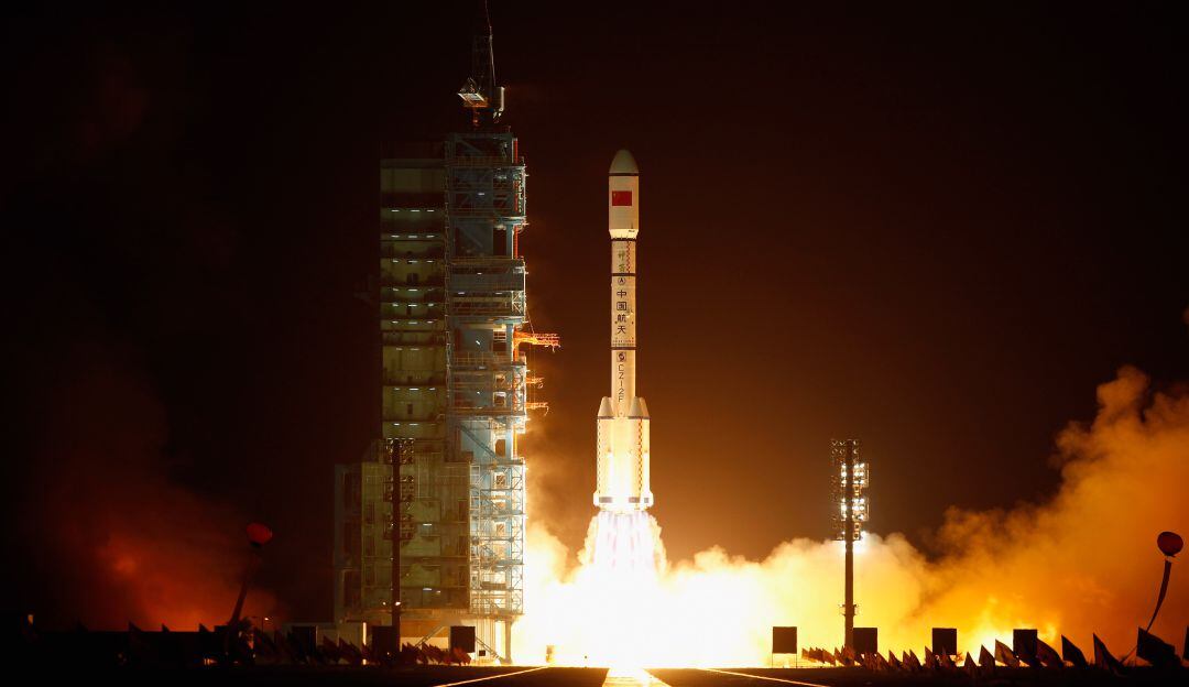 Envío de una misión espacial china.