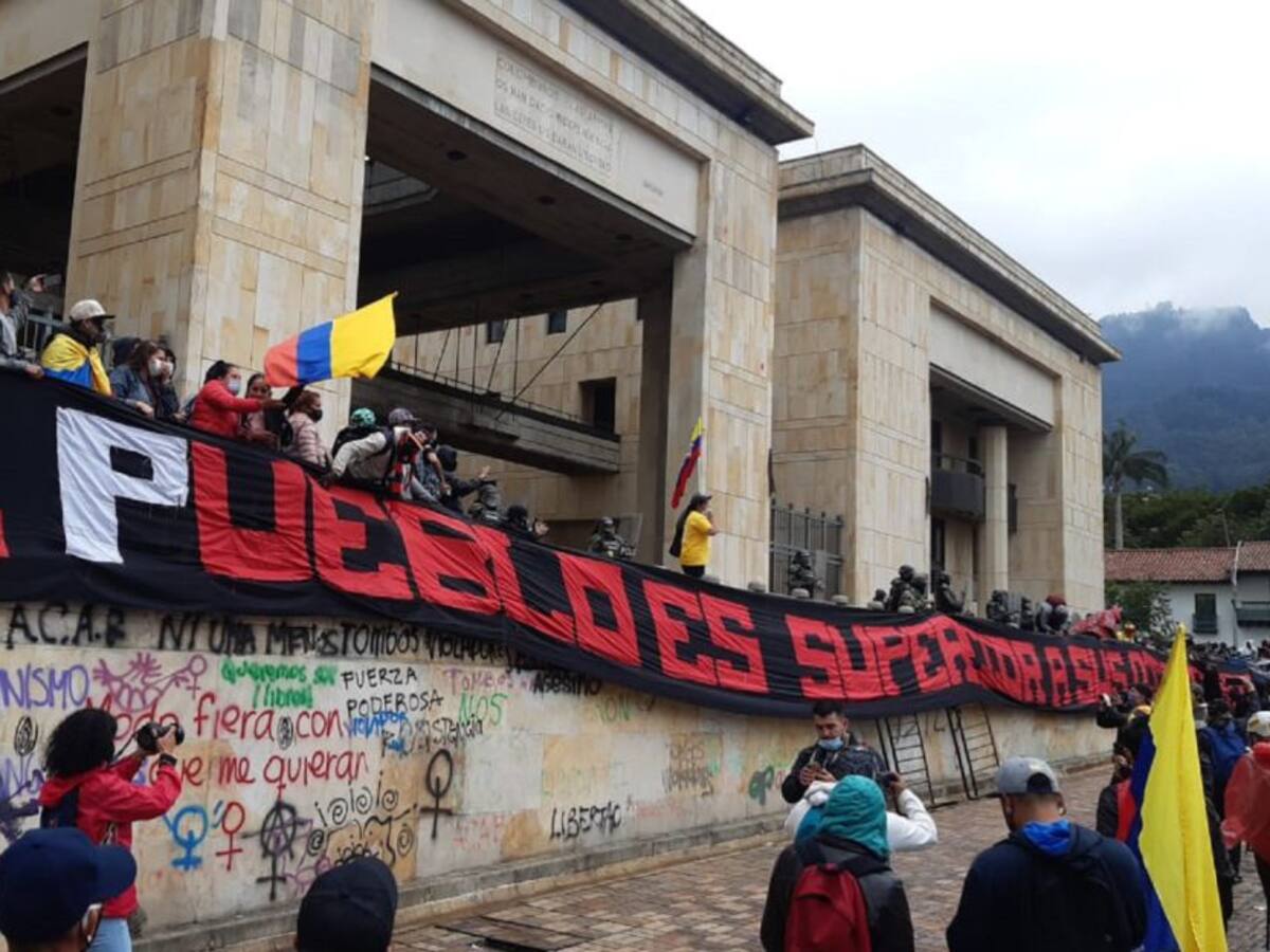 Paro Nacional: 44 policías heridos y 26 capturados por vandalismo